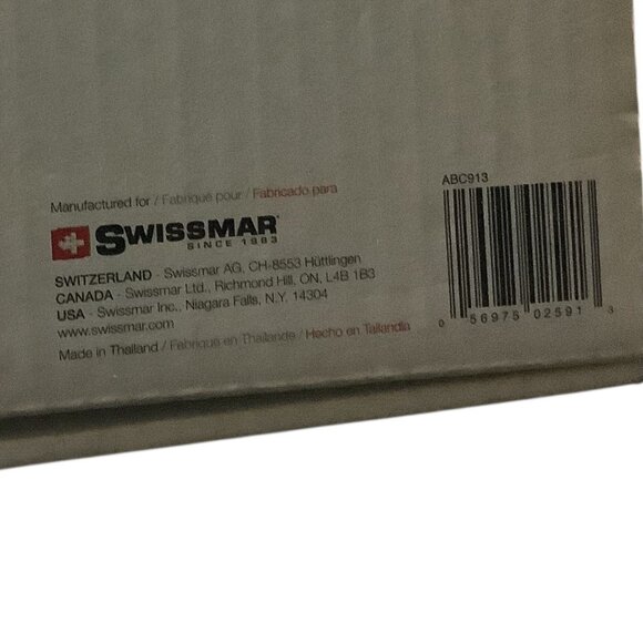 Swissmar Acacia Round Serving Board With Clear Serving Dome Cover - Picture 4 of 7